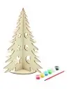 Árbol de Navidad de madera DIY 7CX1493 - Imagen 1