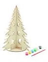 Árbol de Navidad de madera DIY 7CX1493 - Imagen 6