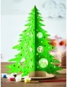 Árbol de Navidad de madera DIY 7CX1493 - Imagen 7