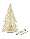 Árbol de Navidad de madera DIY 7CX1493 - Imagen 9
