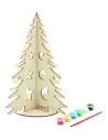 Árbol de Navidad de madera DIY 7CX1493 - Imagen 13