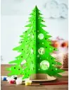 Árbol de Navidad de madera DIY 7CX1493 - Imagen 14