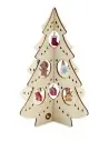 Decoración madera árbol Navidad 7CX1510 - Imagen 3