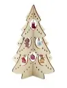 Decoración madera árbol Navidad 7CX1510 - Imagen 6