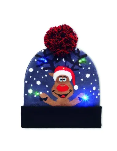 Gorro de punto navideño LED 7CX1539 Gorro de punto navideño LED 7CX1539
