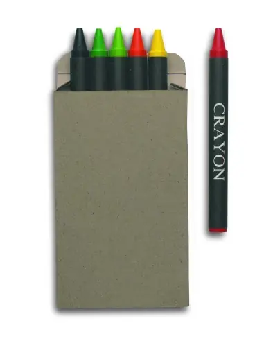 Estuche 6 lápices de cera 7IT2172